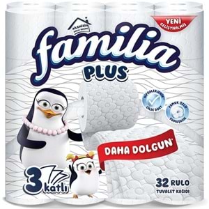 Familia Plus Tuvalet Kağıdı 3 Kat 32 li