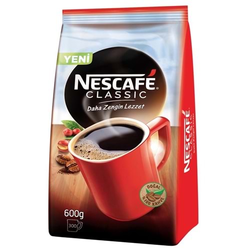Nestle Nescafe Classic Eko Paket 600 gr