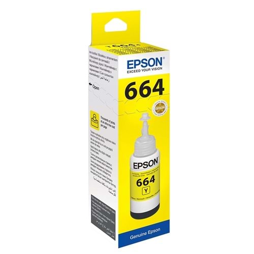 Epson T6644 L100/ L200/L300 Yellow Mürekkep 70 ml