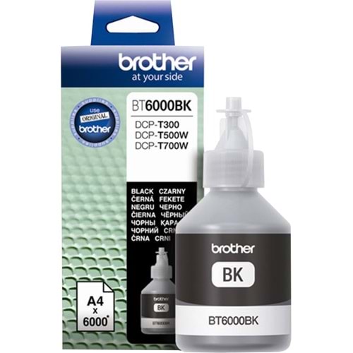 Brother BT6000BK Orijinal Yazıcı Mürekkebi 108 ml. Black